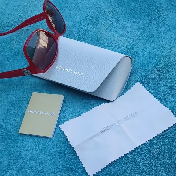 MICHAEL Michael Kors women's sunglasses color red size os - Picture 12 of 16